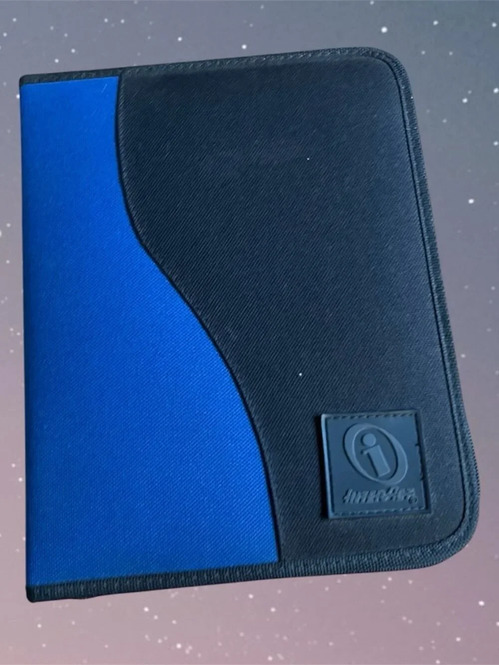 Sony Playstation Interact Loose Game Memory Card Binder (Blue & Black) Used